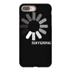 buffering  funny retro loading computer console fashion party iPhone 8 Plus