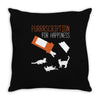 purrscription cats Throw Pillow