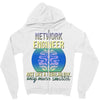 network engineer just like a re   men's Zipper Hoodie