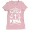 I Am One Blessed Nana Ladies Fitted T-Shirt