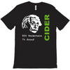 albert einstein theory of 7% proof geeky science cider scrumpy drinkin T-Shirt