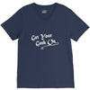 get your geek on white type tee V-Neck Tee