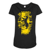 badger crest Maternity Scoop Neck T-shirt