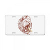 banana eating lion License Plate