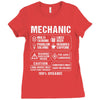 Mechanic Ladies Fitted T-Shirt