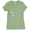 Space (f96) Ladies Fitted T-Shirt