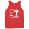 eat sleep mine funny Tank Top