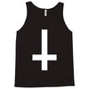 wasted youth inverted cross indie geek swag funny Tank Top