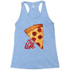 pizza my life Racerback Tank