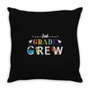 2nd grade crew Throw Pillow
