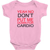 dont put me Baby Bodysuit