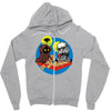 sandbox battle 1 Zipper Hoodie