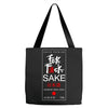 fuck sake Tote Bags