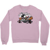 oblivious ninja trick or treat Crewneck Sweatshirt