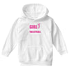 all this girl care about is volleyball Youth Hoodie