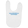 being awesome Baby Bibs