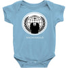 anonymous group occupy hacktivist pipa sopa acta   v for vendetta Baby Onesie