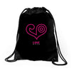 love (2) Drawstring Bags
