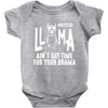 nurse lama Baby Bodysuit