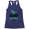Daddysaurus Racerback Tank