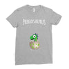 Pregosaurus Boy Ladies Fitted T-Shirt
