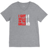 got skills on the grills apron V-Neck Tee