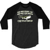 she was short, fat and had a big mouth! 3/4 Sleeve Shirt