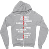 be like the greats vol 2 Zipper Hoodie