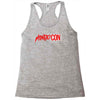 mondocon's first and second year in existence Racerback Tank