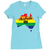Vote Yes-Australia Marriage Equality Ladies Fitted T-Shirt