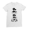 dragonball goku Ladies Fitted T-Shirt