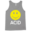 acid house smiley face 90's rave club hardcore party Tank Top