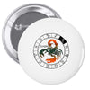 scorpio astrological Pin-back button