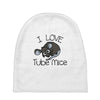 love tube mice Baby Beanies
