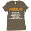 February Girl Hated By Many Ladies Fitted T-Shirt