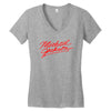 Michael Jackson Women's V-Neck T-Shirt