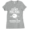 ping pong camp Ladies Fitted T-Shirt