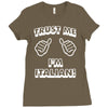 trust me i'm italian Ladies Fitted T-Shirt