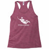 totally board skateboard Racerback Tank