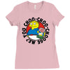 you choo choo choose me Ladies Fitted T-Shirt
