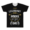 legendary riders are born in 1985 All Over Men's T-shirt