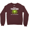 vegan mom's are superheroes! Crewneck Sweatshirt