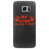 my zombie killing t shirt Samsung Galaxy S7 Edge