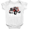 still plays with trucks family matching Baby Bodysuit