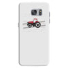 case ih red tractor boy comin' through Samsung Galaxy S7