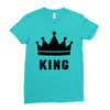 King Ladies Fitted T-Shirt