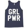 girl power white logo Tank Top