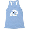 funny face funny Racerback Tank