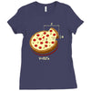 pizza Ladies Fitted T-Shirt