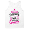 Celebrating With the 5th Birthday Queen Tank Top